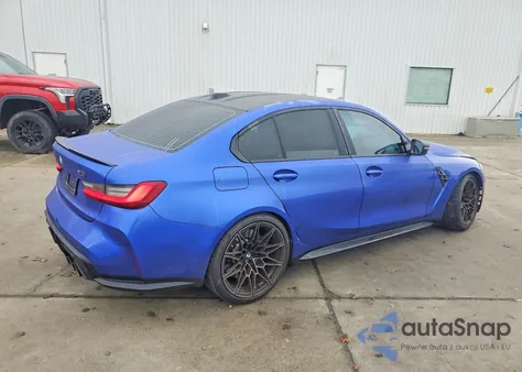 2025 BMW M3 Competition z USA, uszkodzony, nr VIN WBS33HJ04SFT92765